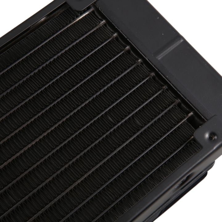 aluminum-240mm-10-pipe-water-cooling-cooled-row-heat-exchanger-radiator-with-fan-for-cpu-pc-water-cooling-system