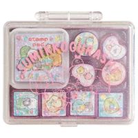 ตรายาง stamp set Sumikkogurashi pink