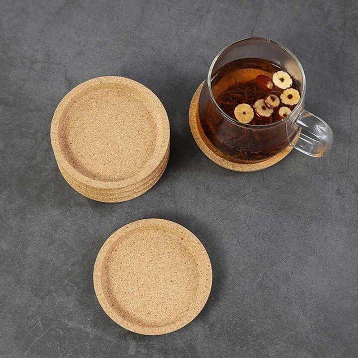 cork-coasters-4-inch-absorbent-heat-resistant-round-cork-coasters-for-most-kind-of-mugs-in-office-or-home