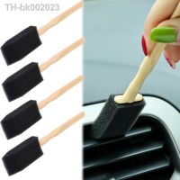 ❐☌ Car Air Outlet Cleaning Sponge Brush Interior Detailing Dust Removal Air Conditioner Grille Cleaner Brushes Auto Accessories