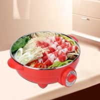 6L 220V 2000W Multifunction Electric Pan Hot Pot BBQ Frying Kitchen Cook Grill AU Plug Suitable For 2-12 People