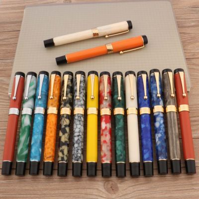 คุณภาพสูงธุรกิจ Jinhao ปากกาอะคริลิคสีปากกาหมึกซึมหมุนและลูกศร #6ปลายงัดอุปกรณ์ปากกาสำนักงาน