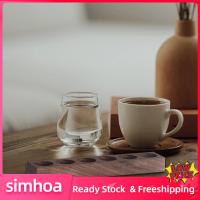 Simhoa กาแฟไม่ลื่นอเนกประสงค์ชั้นโชว์หลอดทดลองสำหรับ Kado Ulang Tahun