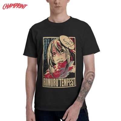 Rimuru Tempest Tensei Shitara Slime Datta Ken T Shirt For Men Cotton T-Shirt This Time I Have As Reincarnated 100%