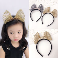 kids fashion hair accessory baby girl crown headband for girls party hair band