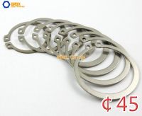 20 Pieces 45mm 304 Stainless Steel External Circlip Snap Retaining Ring