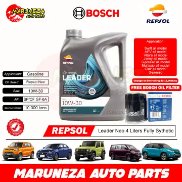Repsol Elite Competicion SAE 5W-40 Fully Synthetic Oil Change Package for  Nissan Almera / Nissan Juke / Nissan Serena / Nissan Sylphy ( 2008 - up ) /  Nissan Sentra ( 2000 