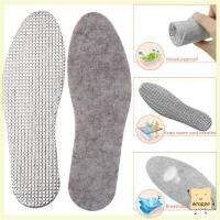 ห่ออลูมิเนียมกันน้ำฟอยล์ฉนวน Insoles แผ่นรองเท้าขนสัตว์พื้นรองเท้าสักหลาดความร้อน