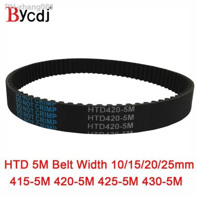 Arc HTD 5M Timing belt C 415/420/425/430 width10/15/20/25mm Teeth 83 84 85 86 HTD5M synchronous Belt 415-5M 420-5M 425-5M 430-5