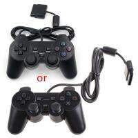 การสั่นสะเทือนคู่ PS2มอเตอร์ Gamepad รีโมทคอนโทรลจอยสติ๊กใช้งานร่วมกับ Play Station 2