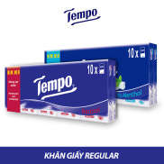 Khăn Giấy Tempo Regular Icy Menthol Lốc 10 gói