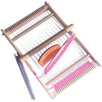 ☍❉▽ Kids Educational Developmental Wood Knitting Loom Weaving