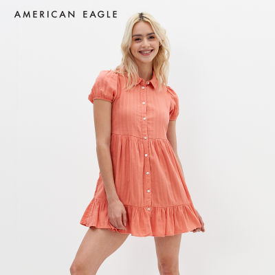 American Eagle Shirt Dress Mini ชุดเชิ้ตเดรส ผู้หญิง มินิ (NWDR 039-7222-823)