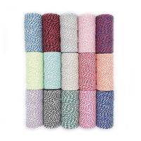 2mm x 100M Macrame Cords Bakers Twine String Cord Rope Two-color Cotton Craft Twine Home Textile Gift Packaging DIY Gifts Wrap 【hot】Brisana