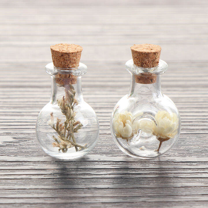 10pcs-มินิแก้วใสที่ว่างเปล่า-jars-wishing-ขวดเก็บขวด-diy-จี้-cork-งานแต่งงานตกแต่งบ้าน-xmas-party-ของขวัญ