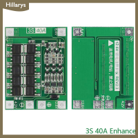 [Hillarys] 3S 4S 40A 60A Li-ion บอร์ดป้องกันเครื่องชาร์จแบตเตอรี่ลิเธียม18650 BMS สำหรับมอเตอร์เจาะ11.1V 12.6V/14.8V 16.8V เพิ่มความสมดุล