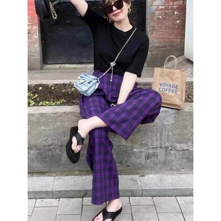 mexzt-vintage-plaid-wide-leg-pants-women-high-waist-straight-casual-trousers-harajuku-korean-fashion-loose-all-match-full-length