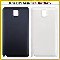 ใหม่สำหรับ Samsung Galaxy Note 3 N900 N9005 Note3ฝาครอบแบตเตอรี่ด้านหลัง Note3เปลี่ยนโลโก้แผงพลาสติกเคสปลอกหุ้มช่องหลัง