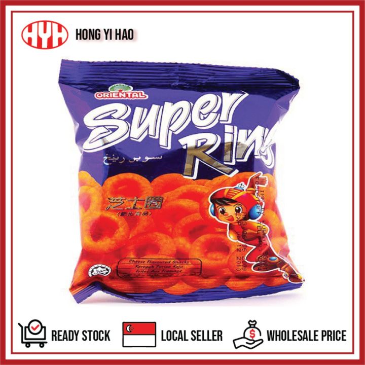 Oriental Family Pack Snacks 14g (Super Ring Cheese, 30 Packs)