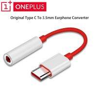 【 Stock】For Original Oneplus 6T 7Pro USB ประเภท C ถึง3.5มม.หูฟังอะแดปเตอร์เชื่อมหูฟัง Aux Audio สำหรับ Oneplus 6T 7T Pro USB-C ตัวแปลงเพลงสาย