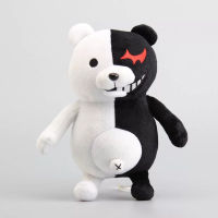 ตุ๊กตาตุ๊กตาสัตว์ตุ๊กตายัดนุ่นของเล่นตุ๊กตาของเล่นแบบนุ่ม Monokuma Danganronpa Super Danganronpa สีดำและหมีขาว