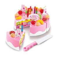 FAITH Children Kids Kitchen Toys DIY Cutting Birthday Cake Pretend Play Food Toys