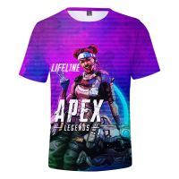 Popular Cool Personality Classic Game Apex Legends 3D T-shirt Short Sleeve Tees Summer T Shirts 3D Anime Boys Top Mens Womens