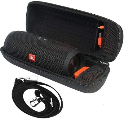 Hard Travel Case Compatible for JBL Charge 3 JBL CHARGE 3 BLKAM Waterproof Portable Bluetooth Wireless Speaker (Black).