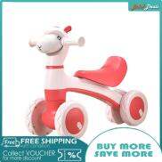 BolehDeals Baby Balancing Bike 4 Low Noise Wheels Birthday Gifts Infant