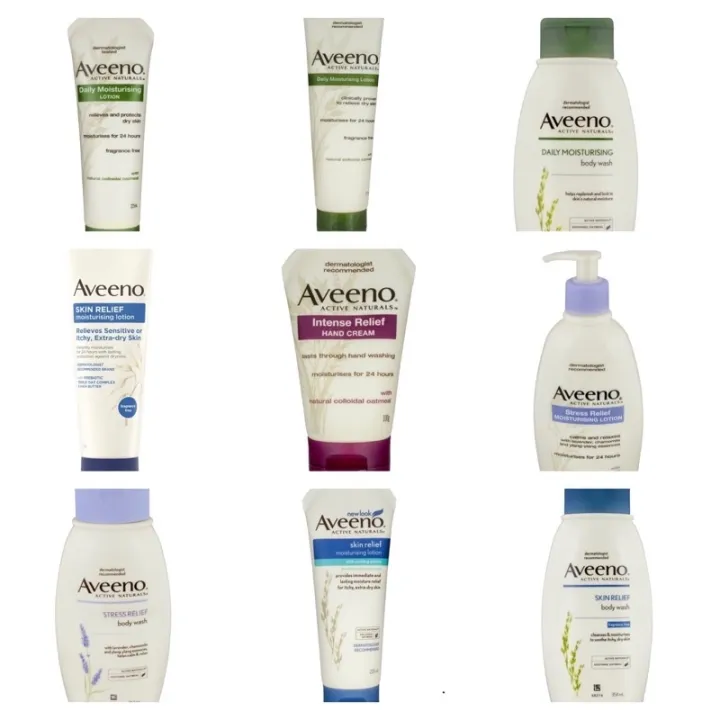 Aveeno (Active Naturals Skin Relief) whats the difference between body