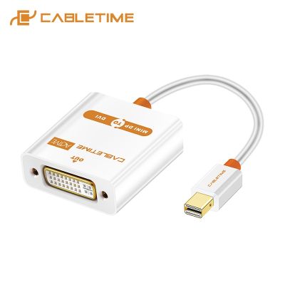 CABLETIME Mini Displayport Ke Adaptor DVI M/F Converter Thunderbolt Mini DP Ke DVI untuk MacBook/Pro/Air C066