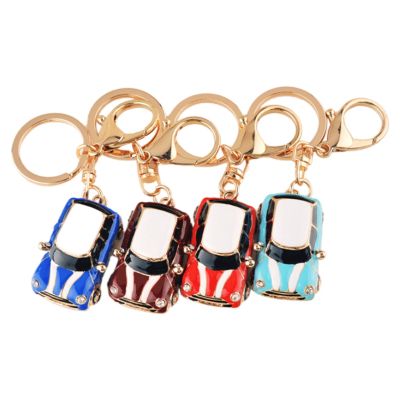 4 Pieces Of Mini Car Key Chain Exquisite Small Gift Key Pendant Car Pendant