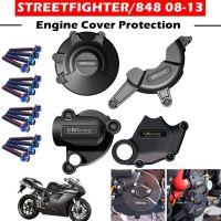 Motorcycles Engine Cover Protection Case GB Racing For DUCATI 848 &amp; STREETFIGHTER 848  Motorcycle Accessories