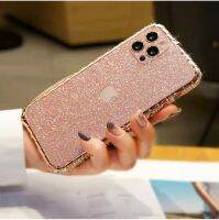 Luxuy เคสกันกระแทกโลหะประดับพลอยเทียมสำหรับ iPhone 14 13 12 11 14 Pro Max iPhone 13 Pro 12ตัวป้องกันแบบมือโปรเคสโทรศัพท์โครงเปลือกนอกเคสกรอบกระพริบประกายเพชรพร้อมฟิล์มป้องกันโทรศัพท์กากเพชรส่องแสงเป็นประกายวิบวับ