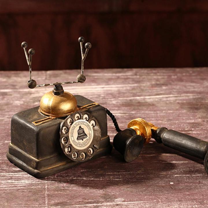 vintage-telephone-decor-home-decor-resin-telephone-model-miniature-craft-photography-props-general-household-decoration-craft