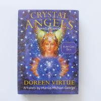 ใหม่ Tarot การ์ด Oracles Deck ลึกลับ Divination Crystal Angels Oracles การ์ดสำหรับหญิงสาวการ์ดเกมกระดาน Game