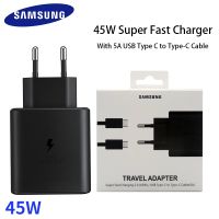 {KOLT Digital} 45W Super Fast Charger Original Samsung EP TA845 Quick Adapter PD USB C Cable สำหรับ Galaxy S21 S20 Ultra Note 20 10 5G A91 A81