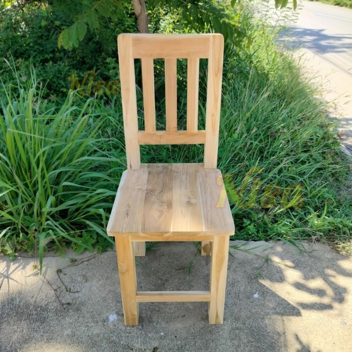 เก้าอี้พนักพิง-เก้าอี้ไม้สักทองพร้อมใช้งาน-ประกอบสำเร็จ-เก้าอี้นั่งพิง-พนักพิงสูง-เก้าอี้นั่งกินข้าว-เก้าอี-งานดิบ-รับประกันสินค้า