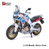 1:18 Honda Twin Adventure ได้รับอนุญาตจำลองรถจักรยานยนต์รุ่นของเล่นรถของขวัญ Collection