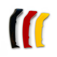 3Pcs ABS เยอรมนีธงสีรถแข่ง Grille Strip Trim คลิป M สำหรับ BMW F32 F33 F36 4 Series 2013-อุปกรณ์เสริม