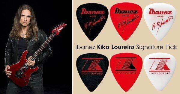 IBANEZ Kiko Loureiro Signature Plectrum For Electric Acoustic Guitar ...