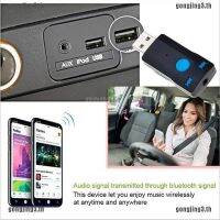 Gjing USB อะแดปเตอร์ไร้สาย Bluetooth 5.0 Audio Stereo Receiver with Mic สำหรับ PC Car TH