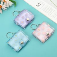 2 inch 20 Pockets Small Photo Album Mini Photos Collect Book Creative Card Holder With Keychain Instax Card Bag Photocard Holder