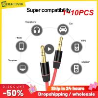 1~10PCS Splitter Audio Cable 3.5 Mm Jack 1 Male To 2 Dual Female Audio Cable Stereo Plug Adapter For Microphone Earphone Cable Headphones Accessories