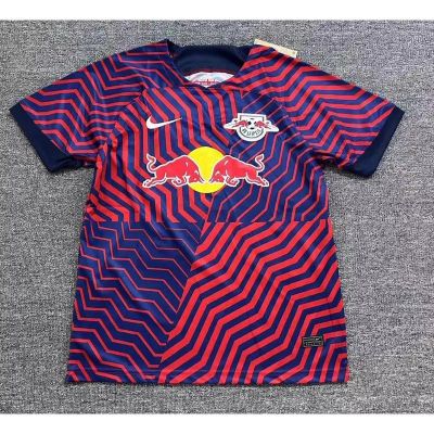 เสื้อกีฬาแขนสั้น ลายทีม Jersey Leipzig Away 2023/2024