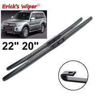 Wiper Front Wiper Blades For Mitsubishi Pajero Shogun Montero V80 2007 - 2021 Windshield Windscreen Window Brush 22"+20"