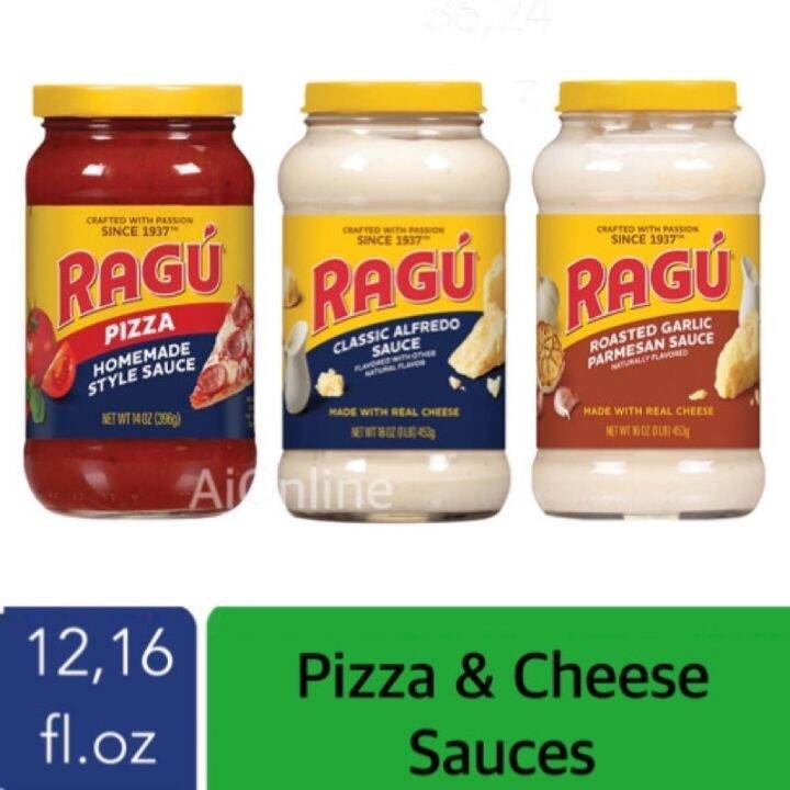 Ragu Pizza Classic Alfredo Roasted Garlic Parmesan Sauce Lazada PH