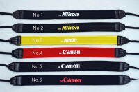 สายคล้องกล้องdslrนิ่มซัพพอร์ตไม่เจ็บบ่าและไหล่canon nikon