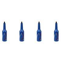 4X Flair Bartender Bartending Practice Bar Pub Bottle Wine Cocktail Shaker - Blue