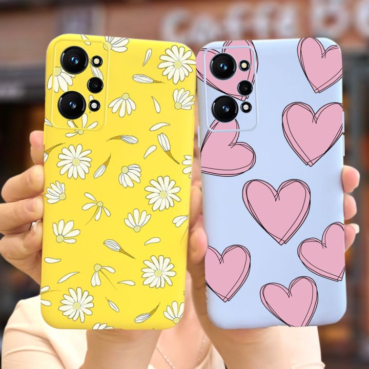 For Realme GT Neo 2 Case RMX3370 Cover Fashion Pattern Soft